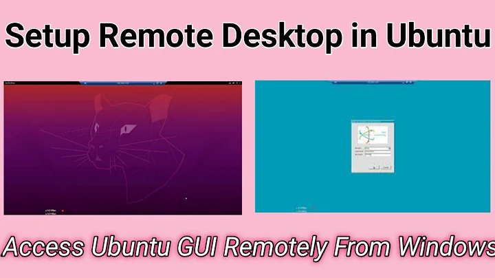 Setup Remote Desktop Facility in Ubuntu 20.04 | Setup RDP in Ubuntu in 2021 | Enable RDP in Linux