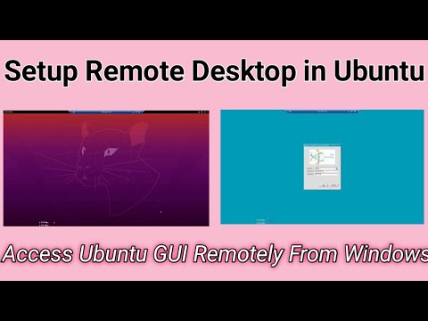 Setup Remote Desktop Facility in Ubuntu 20.04 | Setup RDP in Ubuntu in 2021 | Enable RDP in Linux