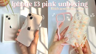 Unboxing iPhone 13 Rosa 256Gb (Portuguese) 