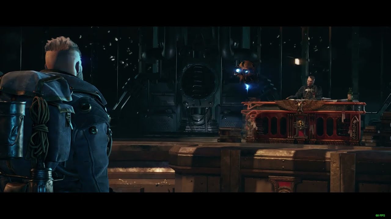 Warhammer Darktide - Meeting with Rannick