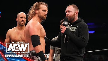 Jon Moxley daagt Hangman Page uit met een AEW Revolution-uitdaging | AEW Dynamite, 15-02-2023