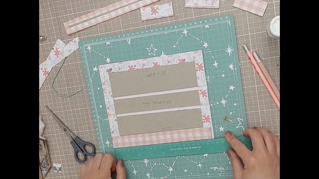 Estuche de  cartón #cartonaje #scrapbooking