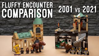 LEGO Harry Potter 2001 vs 2021 - Fluffy!