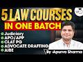 The Ultimate Law Preparation Batch for all Exams | 5 Courses one Batch | Bramhstra Batch