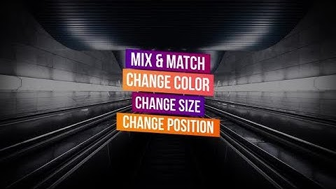 Modern Titles 2.0 DaVinci Resolve Macros