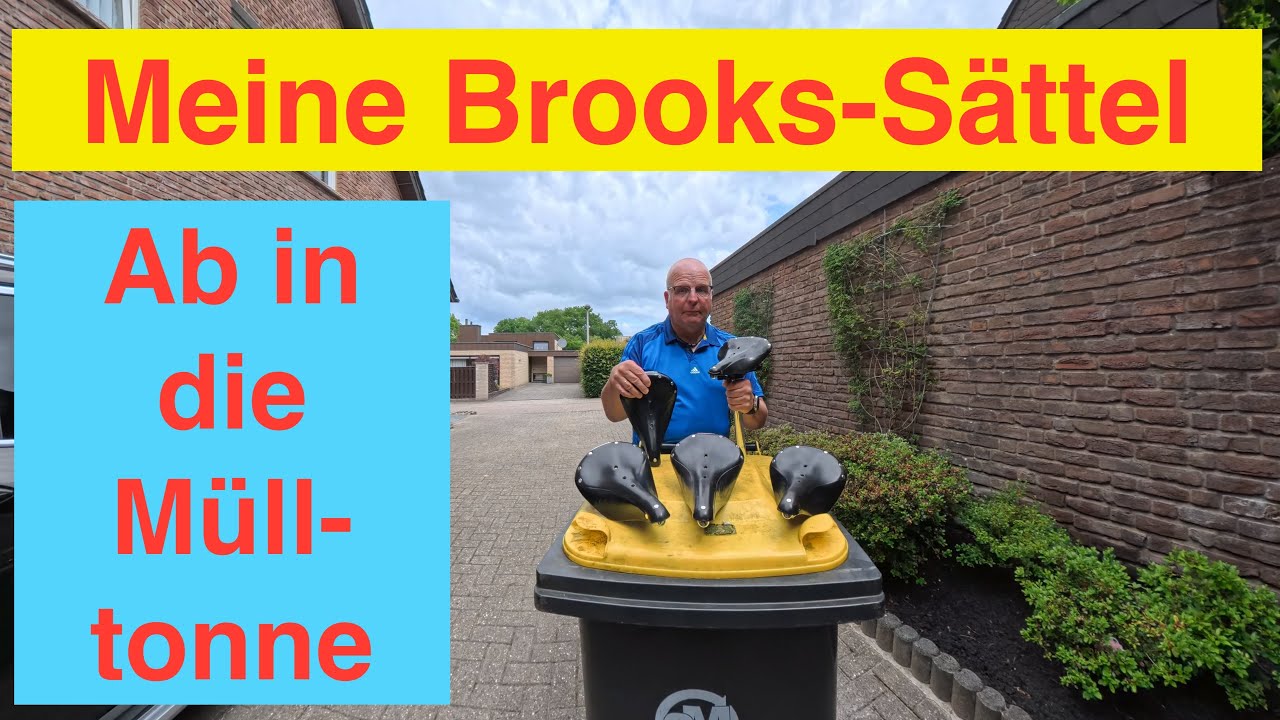 Ich habe fertig mit meinen Brooks- Sätteln