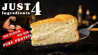 Japanese Yogurt Cake with Just 4 Ingredients! PURE PROTEIN 💪🏻 🍰 screenshot 4