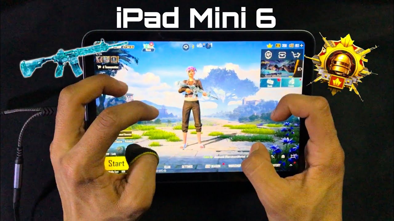 iPAD MINI 6 HANDCAM🔥/ HD+60Fps PUBG Gaming Test😍 NEW iOS 26.1 Livik Gameplay!