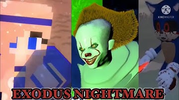 PENNYWISE IT VS BALDI’S BASICS CHALLENGE 18 Fanmade (Exodus Nightmare)