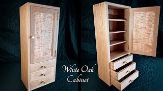 Serial # 21 |  White Oak, 3-Drawer Cabinet