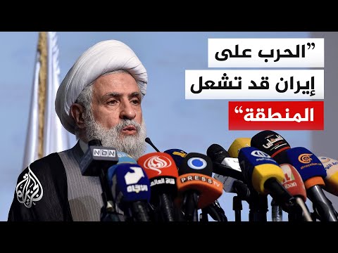 الأمين العام لحزب الله اللبناني معنيون ومصممون في حال استهداف إيران على الدفاع وسنختار كيف سنتصرف