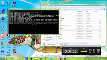 Minecraft how to make a bukkit server 1.1