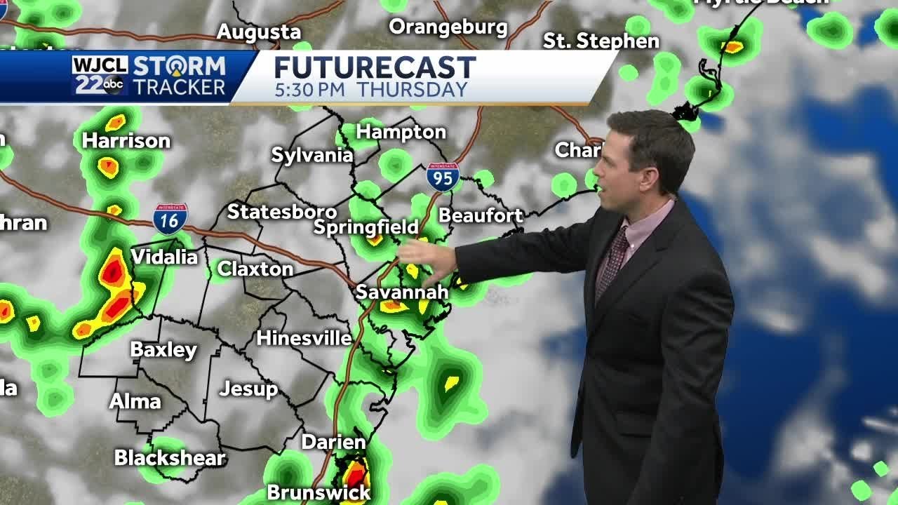 A hot one today with scattered afternoon storms - YouTube