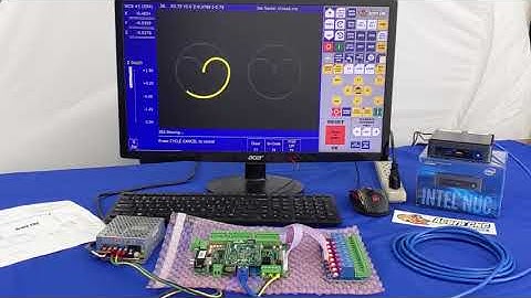 Centroid Acorn CNC controller communication Bench Test procedure
