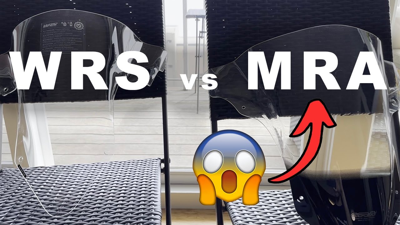 Ветровое стекло MRA vs WRS для BMW S1000 RR