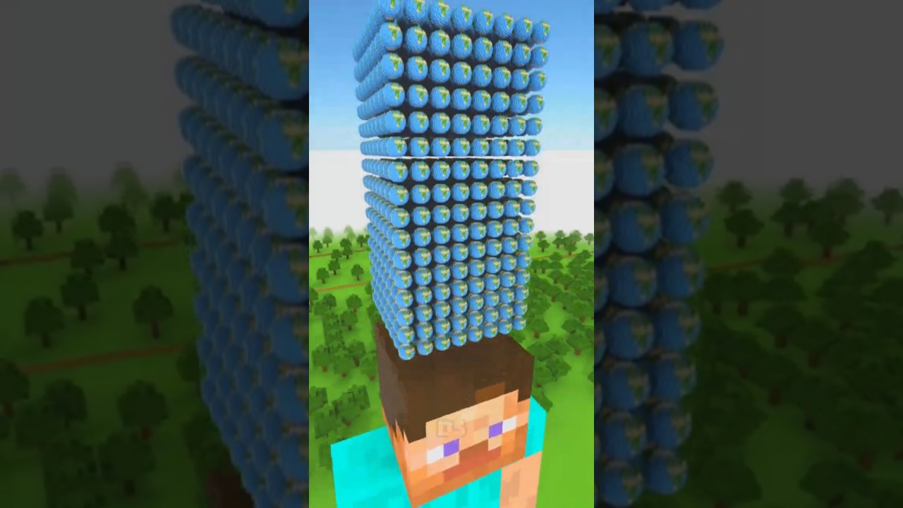 1 to 5000 Earths vs Steve!🌍