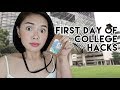 FIRST DAY OF COLLEGE TIPS! (PH)