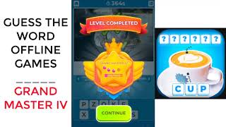 Guess the Word - Grand Master IV - Walkthrough | SkillGameWalkthrough screenshot 4