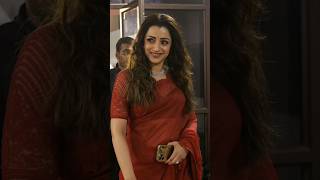 Trisha From Leo Success Meet 11123 Cinewoods