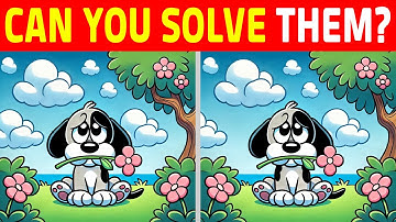 Spot the 3 Differences :Outsmart This Optical Test! #251