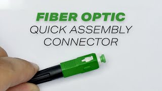 Fiber optic quickassembly connector Ultimode ESC925T