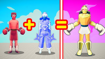 FUSION OF BOXER + NEON SENSEI | TABS - Totally Accurate Battle Simulator