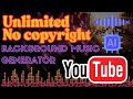 How to Generate Copyright Free Background Music for Youtube Videos with AI
