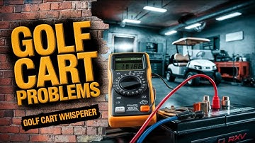 EZGO RXV Won’t Move  (Controller, Solenoid And Brake Troubleshooting Step By Step)