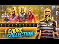 TOTAL 1 CRORE COLLECTION - FREE FIRE