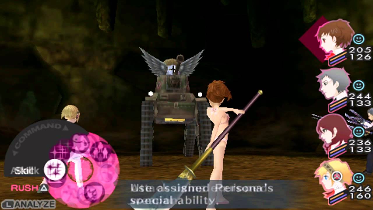 Persona 3 Low Level Part 10 Chariot Justice 8 6 Full Moon Event Youtube