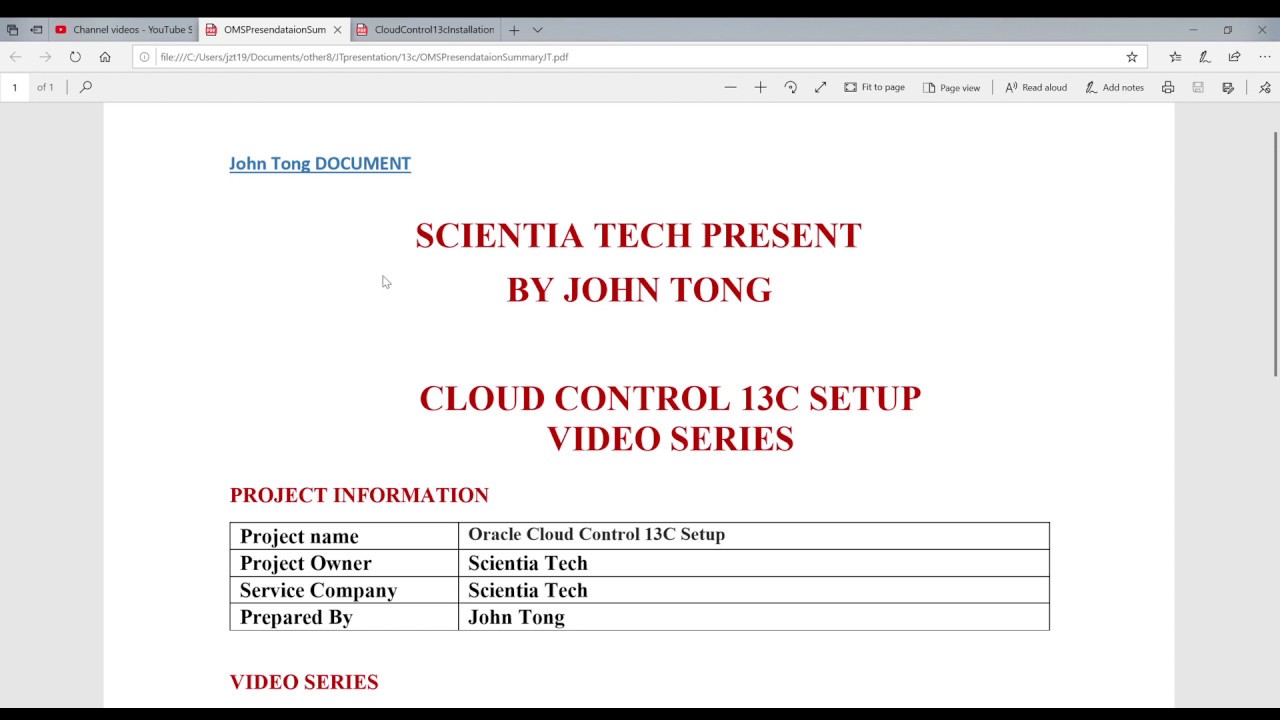 Cloud Control 13C setup part 2 Cloud Control 13C OMS installation - YouTube