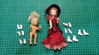 КАК СДЕЛАТЬ РУЧКИ В МОЛДАХ для ватных кукол. #кукласвоимируками #ватнаяигрушка