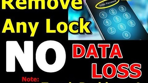 How to unlock Any Android Pin | Partten Lock Without Data Loss Touch Problem