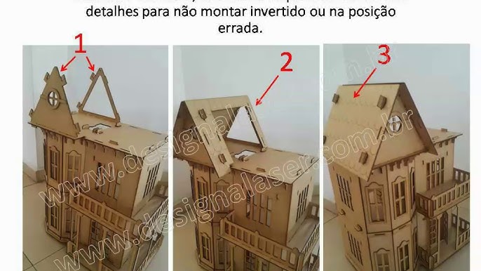 Casa para Boneca Barbie - Montagem [Tutorial] Atacadão do