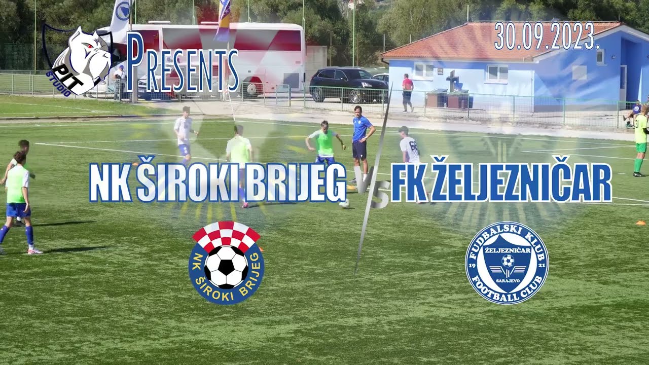 🔥 NK Široki Brijeg vs FK Željezničar | PLBIH | U15 | Generacija 2009.| IX Kolo 29 .09.'23 🔥