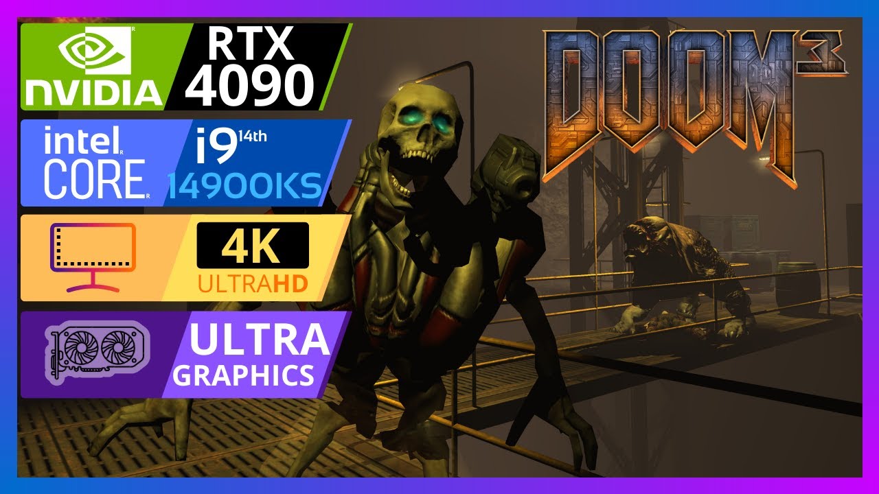 Doom 3 [Ep #06] - RTX 4090 - 4K Gameplay - Max Graphics Settings - YouTube