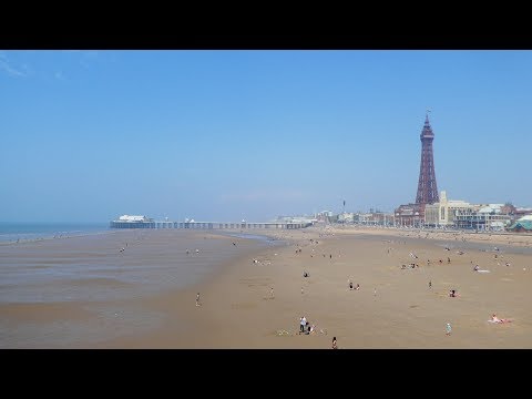 Blackpool Lancashire 4K UK Travel Video