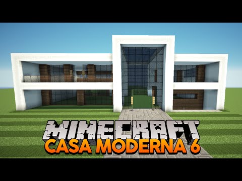 Minecraft: ESSA MANSÃO MODERNA É TOTALMENTE AUTOMÁTICA!