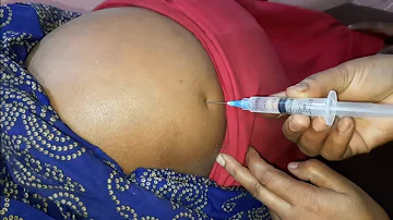 Intramuscular injection buttock in hindi.  injection injection Ep- 113