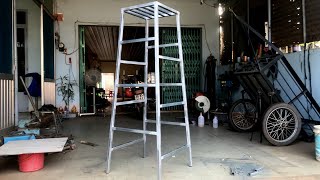 How to Make 4 Legs Stool