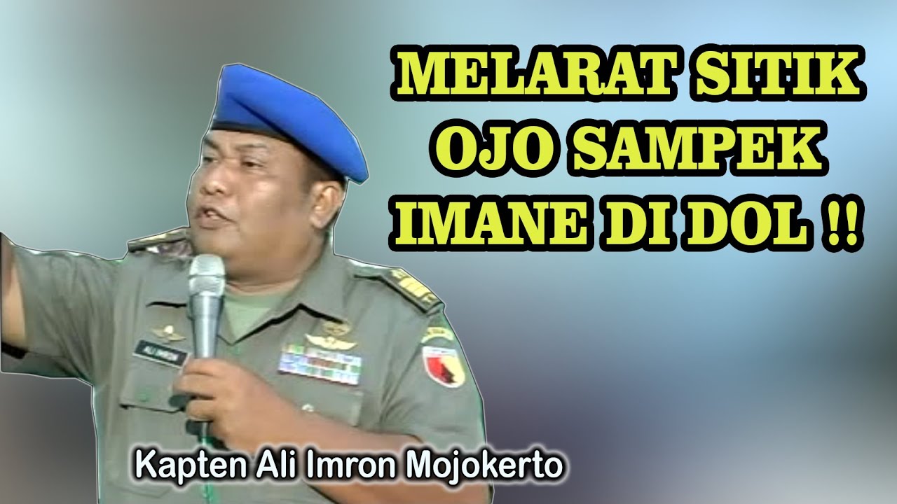 KH. Kapten Ali Imron Mojokerto