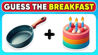 🥞 Can You Guess The FOOD By Emoji? 🥛 Breakfast Emoji Quiz