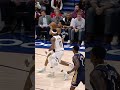 Zion Williamson finds Derik Queen for the jam #pelicans #nuggets #highlights