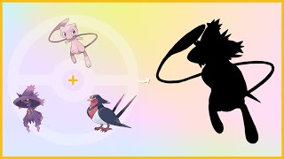 Pokemon Fusion | Mew + Mismagius + Swellow | pokemon infinite fusion