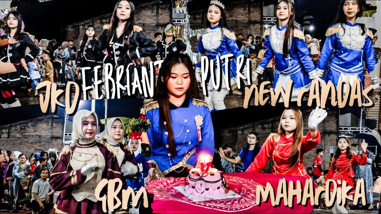 HAPPY BIRTHDAY FEBRIANTIKA PUTRI ANGGOTA NEW VISGARA DI MERIAHKAN EMPAT DRUMBAND DI SEMBUNGHARJO SMG