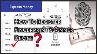 Express Money : How To Register Fingerprint Scanner Device Xpress Money App | Ashish Kumar | GGP | screenshot 5