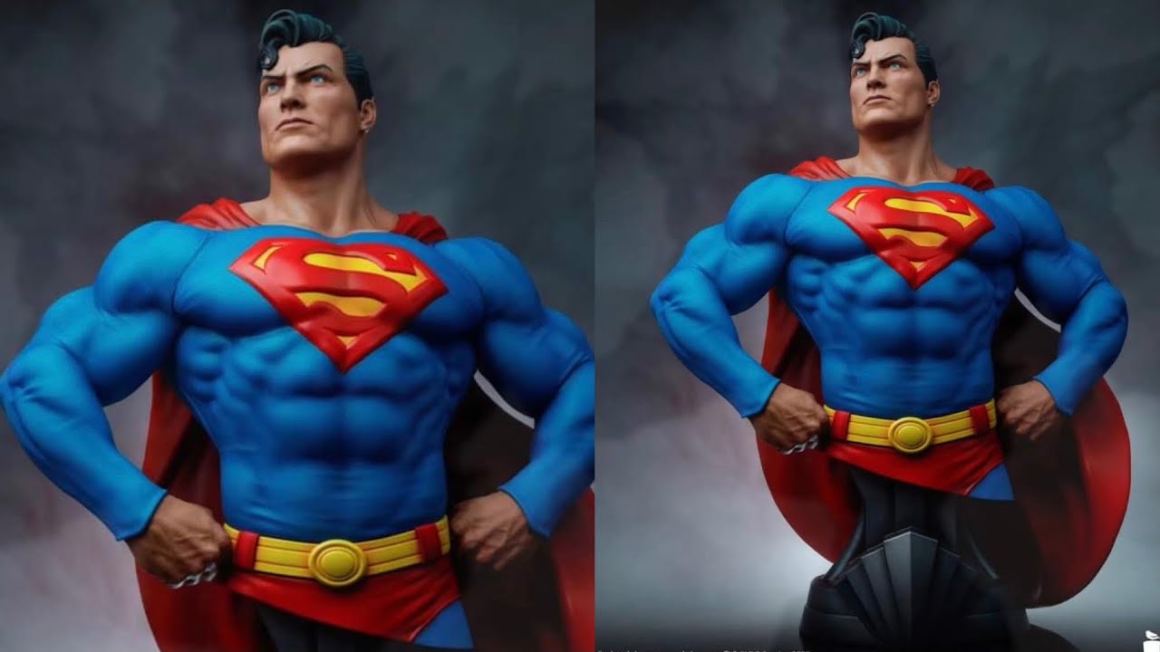 Statue Tweeterhead – Superman Super Powers – DC Comics – Comme Neuf