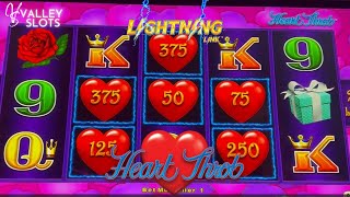 Last Second Save on Lightning Link Heart Throb Slot Machine 