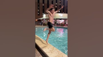Different Ways I Get in The Pool