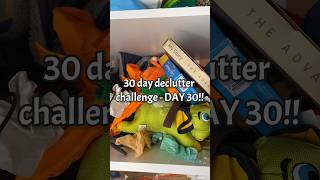 DAY 30 - 30 DAY DECLUTTER CHALLENGE #declutterchallenge #declutter #decluttering #challenge #shorts